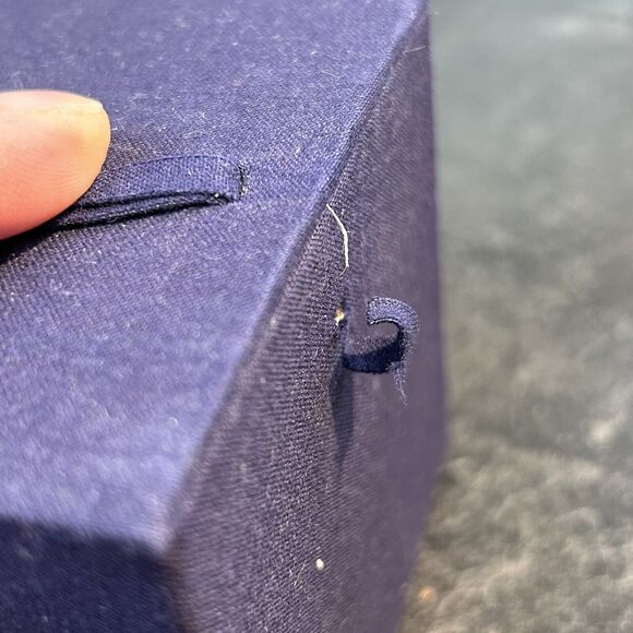 Bill Yee 1990 Inside Reverse Hand Painted Glass Christmas Ornament, St Nicholas - Picture 8 of 8